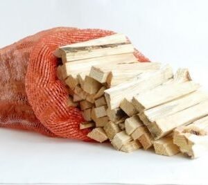 Anzündholz Kiefer Fichte 22 Liter Sack 80 Sack Palette
