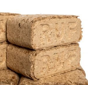 RUF Holzbriketts Hartholz Buche ohne Zugloch 960 kg Palette