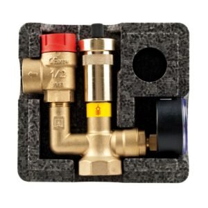 Aquaflam Vario Saporo 11 kW Basic Brown Set + Pufferspeicher TPSR 500 + SWT