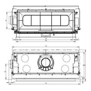 Austroflamm 120x45S 2.0 Kamineinsatz