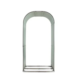 Floraworld Holzunterstand Rundbogen 103 cm x 43 cm x 200 cm