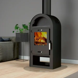 Accente Kaminofen Magna 3.0 (UNI-1963 3.0) Stahl Schwarz 7 kW