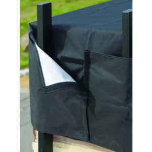 ShelterLogic Kaminholzregal mit Wetterschutz 120 cm x 36 cm