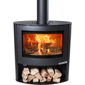 Aduro 15.2 Kaminofen Stahl Schwarz 6,5 kW mit Automatik