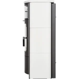 Hark Dauerbrand-Kaminofen Opera-B Schwarz Keramik Cremeweiß 7 kW Autom. EEK: A+