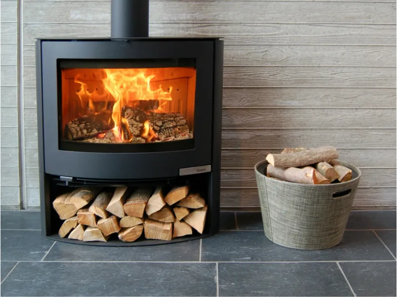 Aduro 15.2 Kaminofen Stahl Schwarz 6,5 kW mit Automatik – Bild 2
