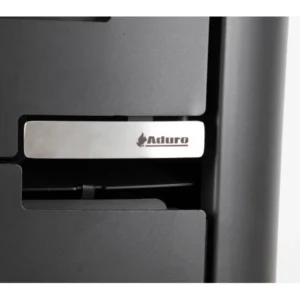 Aduro 15.2 Kaminofen Stahl Schwarz 6,5 kW mit Automatik