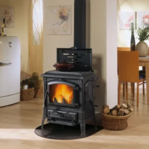 Firefix Küchenofen Isetta Gusseisen Schwarz 7,3 kW