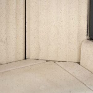 Olsberg Osorno TopStone Kaminofen Naturstein Gabbro nero ferrara linea-retta