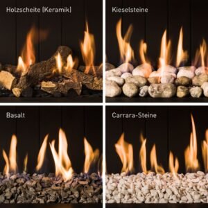 Trimline Fires Trimline 100 Panorama Gas Kamineinsatz G20/G25